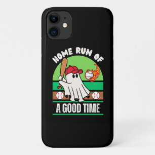 Funda Para iPhone 11 Jugador de béisbol fantasma Halloween