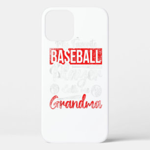 Funda Para iPhone 12 Jugador de Béisbol Jubilación de Abuela Jubilación