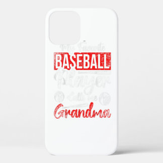 Funda Para iPhone 12 Jugador de Béisbol Jubilación de Abuela Jubilación