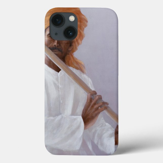 Funda De Case-Mate Para iPhone Jugador de flauta (Reverso)