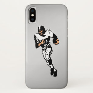 Funda Para iPhone X Jugador de fútbol americano / diseño deportivo