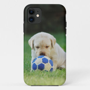 Funda Para iPhone 11 Jugador de fútbol de laboratorio