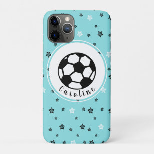 Funda Para iPhone 11 Pro Jugador de fútbol estrellas niño de pelota atleta 