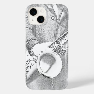 Funda Para iPhone 14 De Case-Mate jugador saxofón