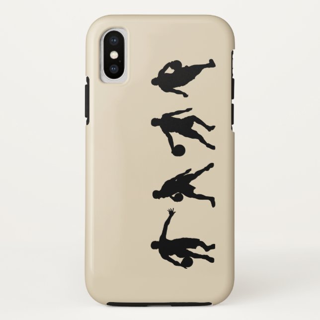 Funda De Case-Mate Para iPhone jugadores de baloncesto (Reverso)