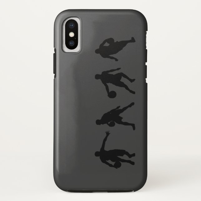 Funda De Case-Mate Para iPhone jugadores de baloncesto (Reverso)