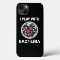 Jugar con la química de la microbiología bacterian