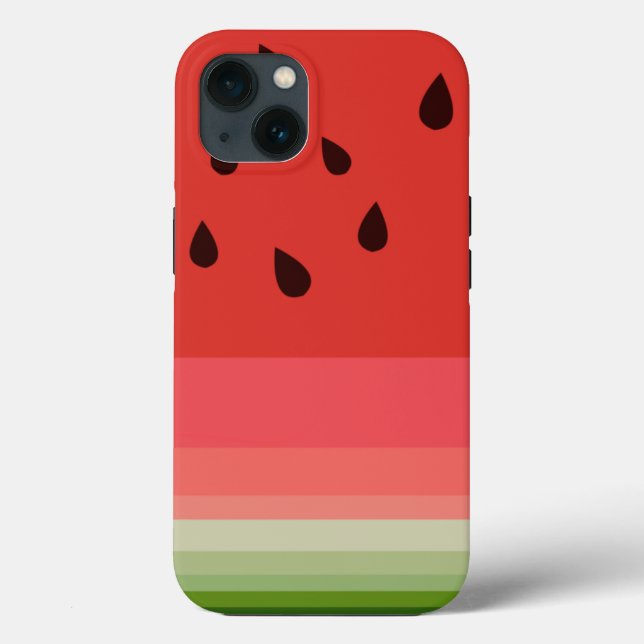 Funda De Case-Mate Para iPhone Juicy Delicioso Ripe Watermelon Con Diseño De Semi (Reverso )