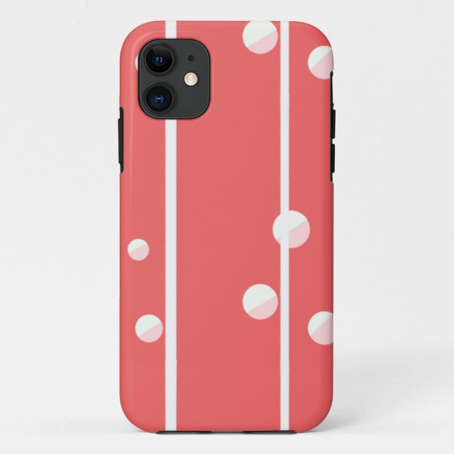 Funda De Case-Mate Para iPhone Juicy stripes and polka dots　ストライプPhone / iPad ケース (Reverso)