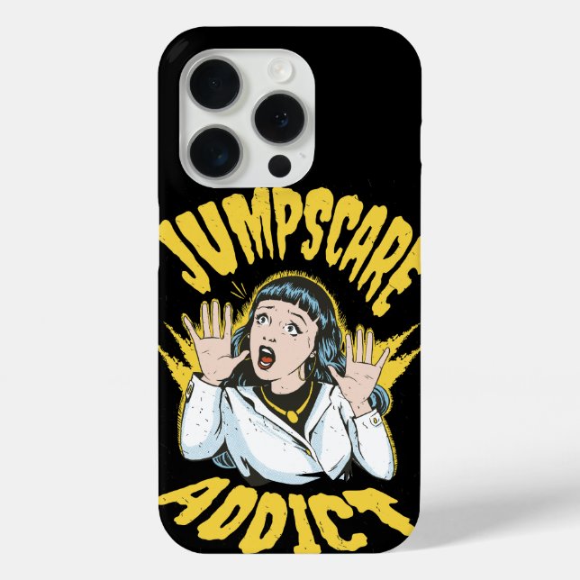 Funda De Case-Mate Para iPhone  Jumpscare Addict  (Reverso )