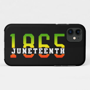 Funda Para iPhone 11 Juneteenth 1865 Celebrando la Libertad Negra