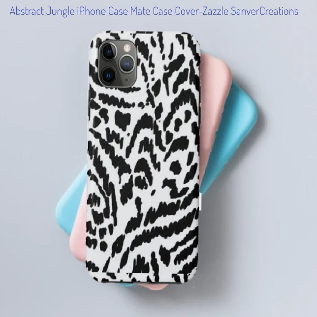 Funda De Case-Mate Para iPhone Jungla abstracta (Subido por el creador)