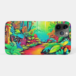 Funda Para iPhone 11 Pro Jungla arcoiris: Vivo sueño