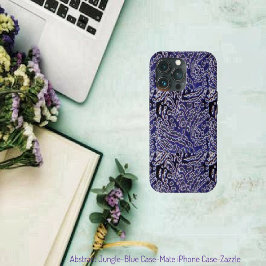 Funda Para iPhone 13 Pro Jungle-Blue abstracto
