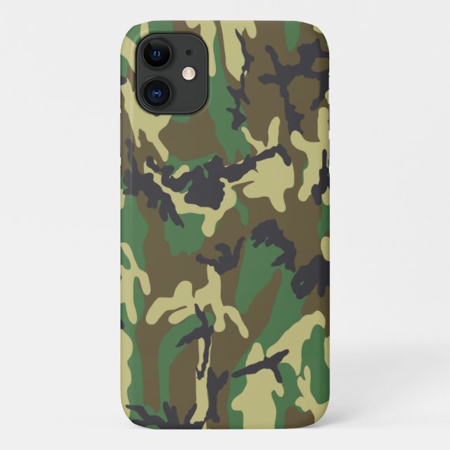 Funda De Case-Mate Para iPhone Jungle Camo (Reverso)