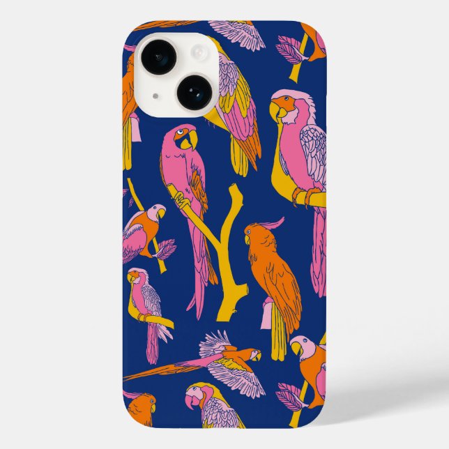 Funda De Case-Mate Para iPhone Jungle Chatter (Reverso )