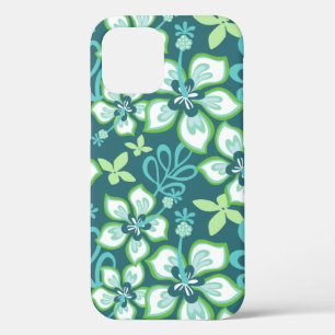 FUNDA PARA iPhone 12 JUNGLE SURF (COMBO VERDE AZULADO)