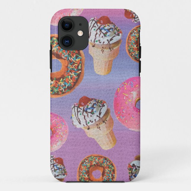 Funda De Case-Mate Para iPhone ¡Junk Food! (Reverso)