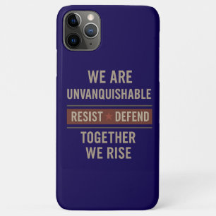 Funda Para iPhone 11 Pro Max Juntos apoyamos estuche para iPhone / iPad