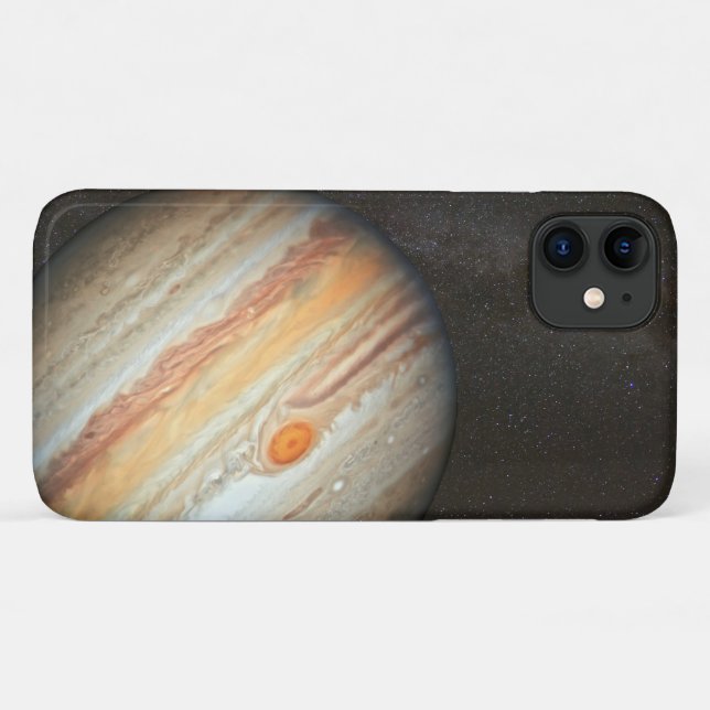 Funda De Case-Mate Para iPhone Júpiter del planeta (Reverso (horizontal))