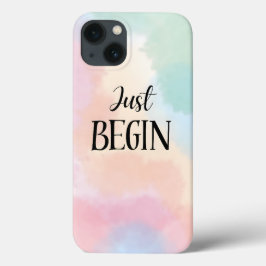 Funda Para iPhone 13 Just Begin