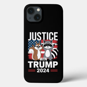 Funda Para iPhone 13 Justicia Para Peanut Gana Trump 2024