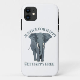 FUNDA PARA iPhone 11 JUSTIFICAR LA FELICIDAD, ESTABLECER FELIZ LIBRE