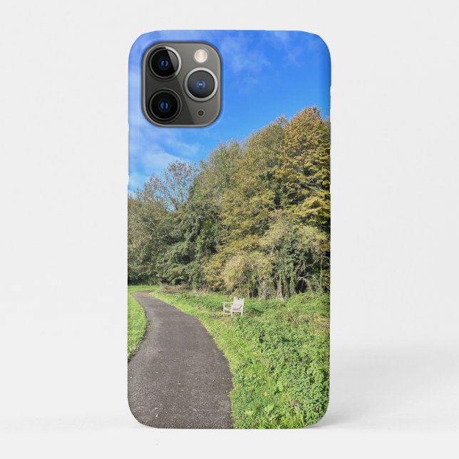 Funda De Case-Mate Para iPhone Juzgado de otoño. (Reverso)
