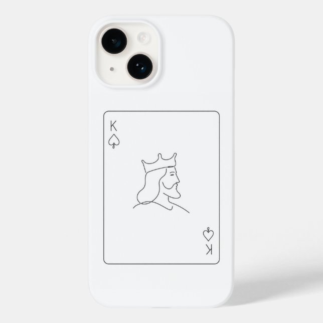 Funda De Case-Mate Para iPhone K Mínima (Reverso )