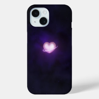 Funda Para iPhone 15 K-Pop Galaxy Heart