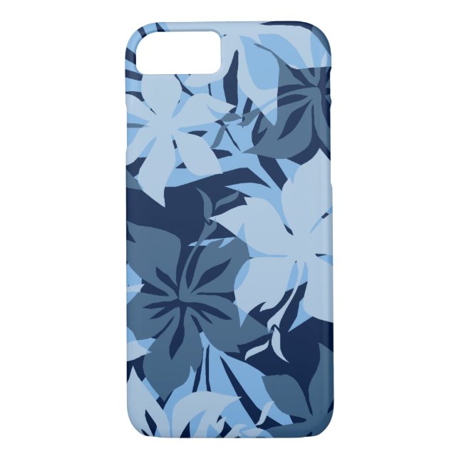 Funda De Case-Mate Para iPhone Kaanapali Camo Hawaiian Hibiscus (Reverso)