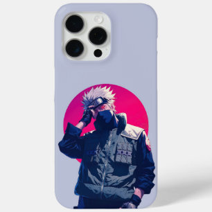 Funda Para iPhone 15 Pro Max Kakashi Hatake Neon Shinobi