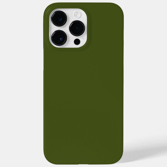 Funda De Case-Mate Para iPhone Kaki Green Background a (Reverso)