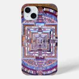 Funda Para iPhone 15 Mini Kalachakra mandala