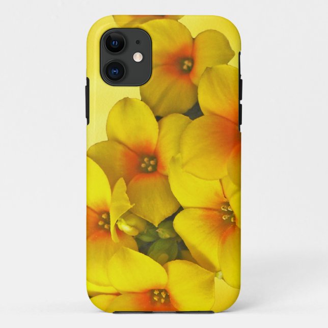 Funda De Case-Mate Para iPhone Kalanchoe Amarillo - Sunshine suntuoso (Reverso)