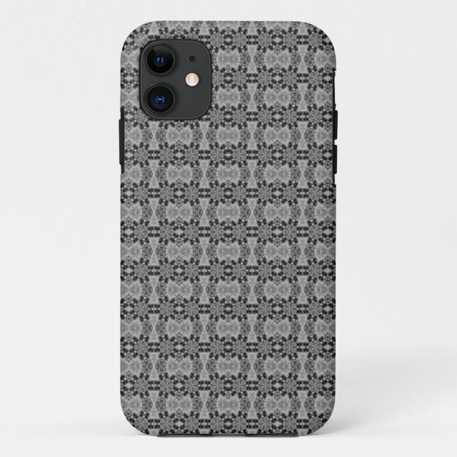 Funda De Case-Mate Para iPhone Kaleidoscope Grau (Reverso)