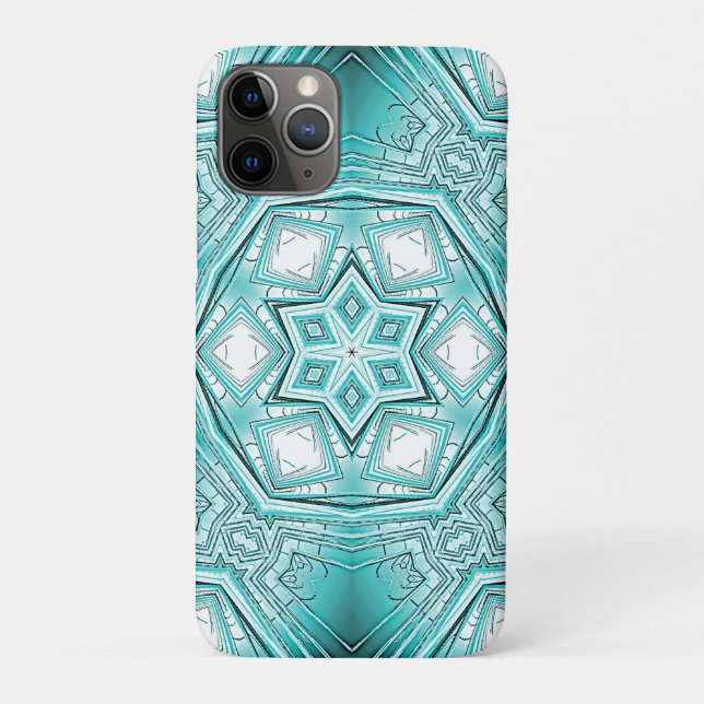 Funda De Case-Mate Para iPhone Kaleidoscopio Ártico (Reverso)