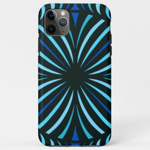 Funda Para iPhone 11 Pro Max Kaleidoscopio azul