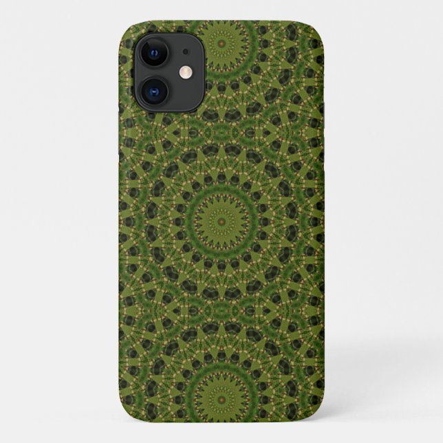 Funda De Case-Mate Para iPhone kaleidoscopio de hongo fascinación (Reverso)