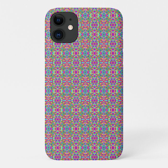 Funda De Case-Mate Para iPhone Kaleidoscopio eléctrico (Reverso)