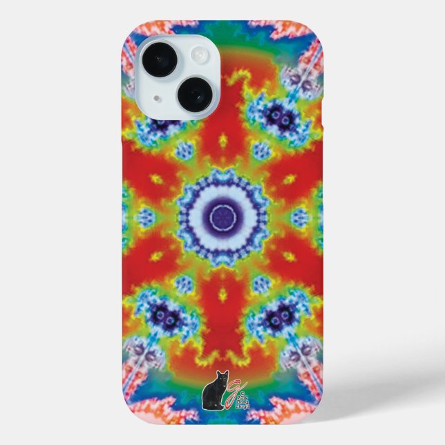 Funda De Case-Mate Para iPhone Kaleidoscopio pivotal (Reverso )