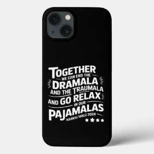 Funda Para iPhone 13 Kamala Harris 2024 Podemos poner fin a Dramala Tra