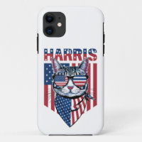Kamala Harris para Presidente 2024 Gato Divertido