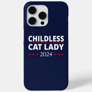 Funda Para iPhone 15 Pro Max Kamala Harris - Señora del gato sin hijos 2024 III
