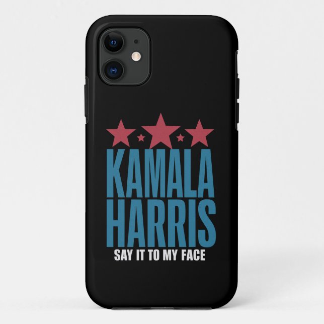 Funda De Case-Mate Para iPhone Kamala Harris Si Tienes Algo Que Decir (Reverso)