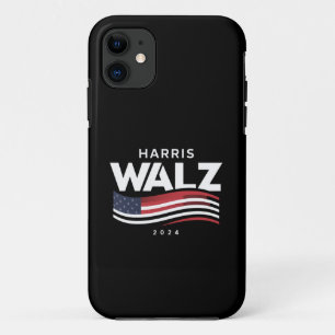 Funda Para iPhone 11 Kamala Harris Tim Walz Vals 2024 Elección