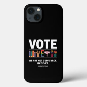 Funda Para iPhone 13 Kamala No Vamos a Volver Como Siempre Feminista