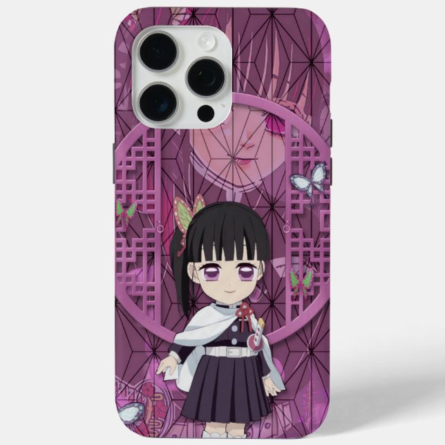 Funda De Case-Mate Para iPhone Kanao Tsuyuri Chibi (Reverso )