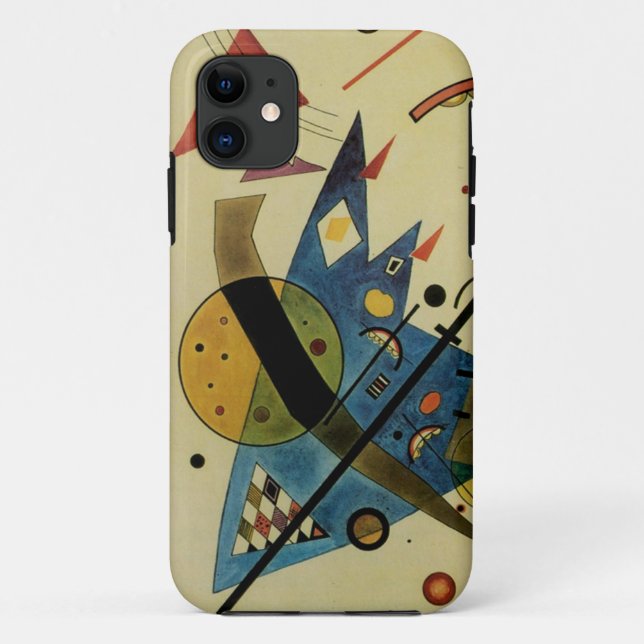 Funda De Case-Mate Para iPhone Kandinsky Abstract Circles Shapes (Reverso)