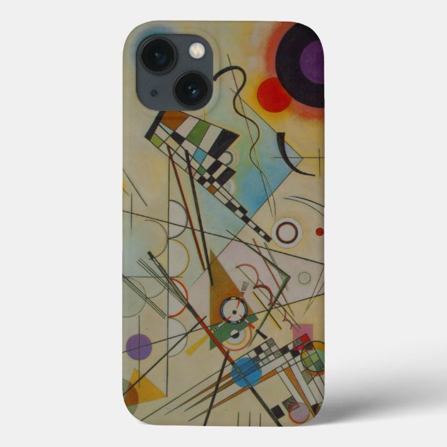 Funda De Case-Mate Para iPhone Kandinsky Composition VIII Pintando estuche de air (Reverso)
